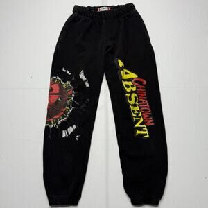 Chinatown Market x Absent Black Graphic Sweatpants Size S